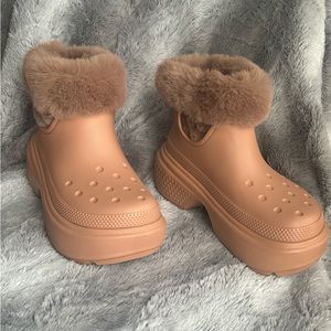 Stomp Lined Croc Boots